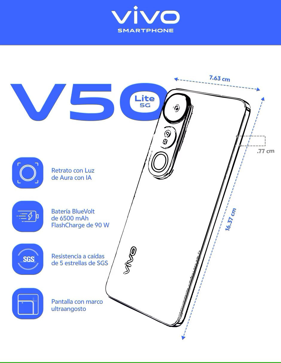 V50 Lite 5G [12 GB RAM+256 GB ROM]