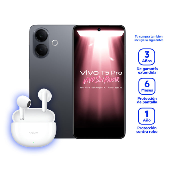 vivo T5 Pro 5G + Audifonos Air 3