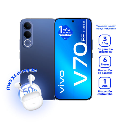 vivo V70 FE 256GB ¡Preventa!