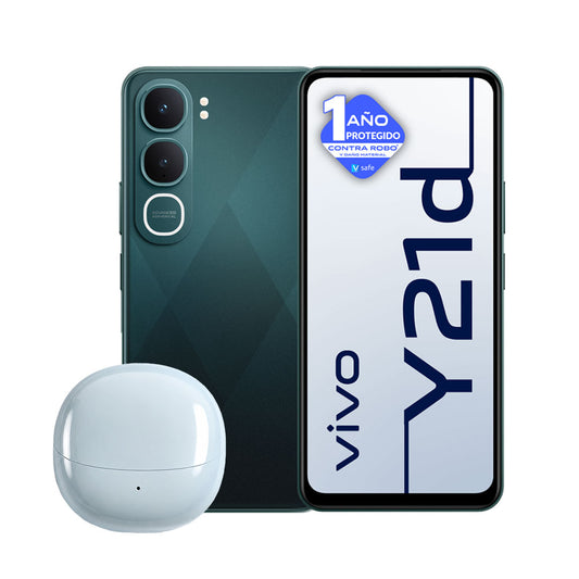 vivo Y21d Dual Sim + Audífonos TWS Earphone