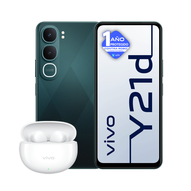 vivo Y21d Dual Sim + Audífonos Air 3i